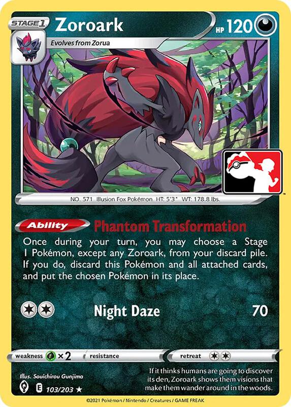 Zoroark 103/203 from Prize Pack Series Cards