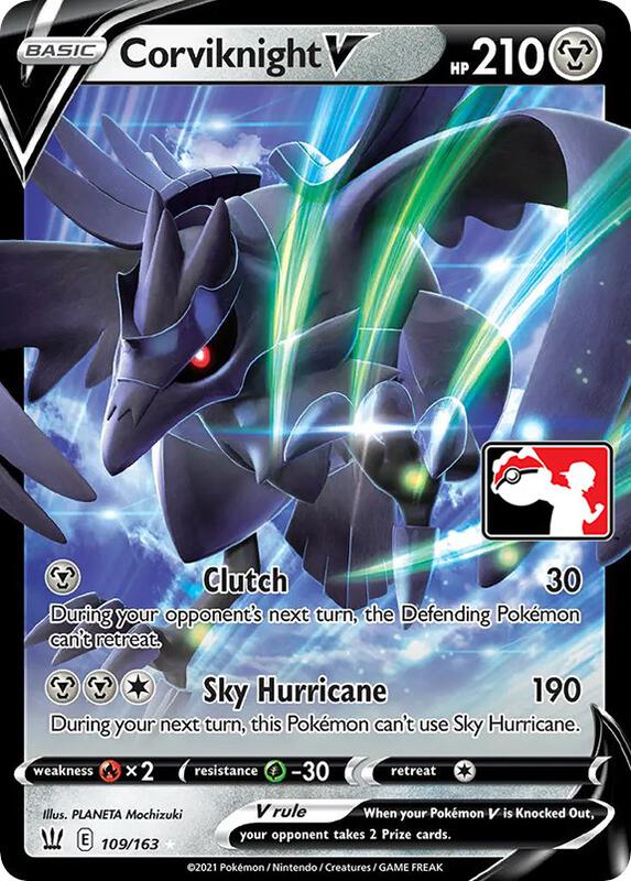 Corviknight V 109/163 from Prize Pack Series Cards