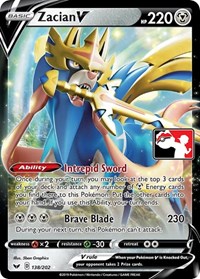 Zacian V (Prize Pack Series Cards)