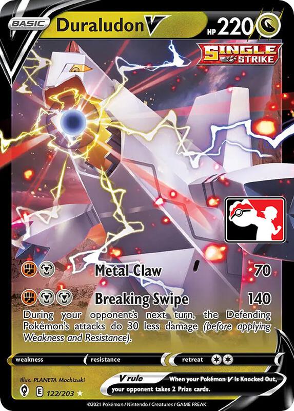 Duraludon V 122/203 from Prize Pack Series Cards