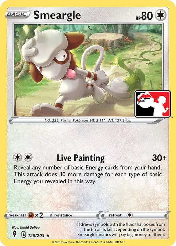 Smeargle 128/203 from Prize Pack Series Cards
