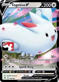 Togekiss V #140/185 from Prize Pack Series Cards Pokemon card image
