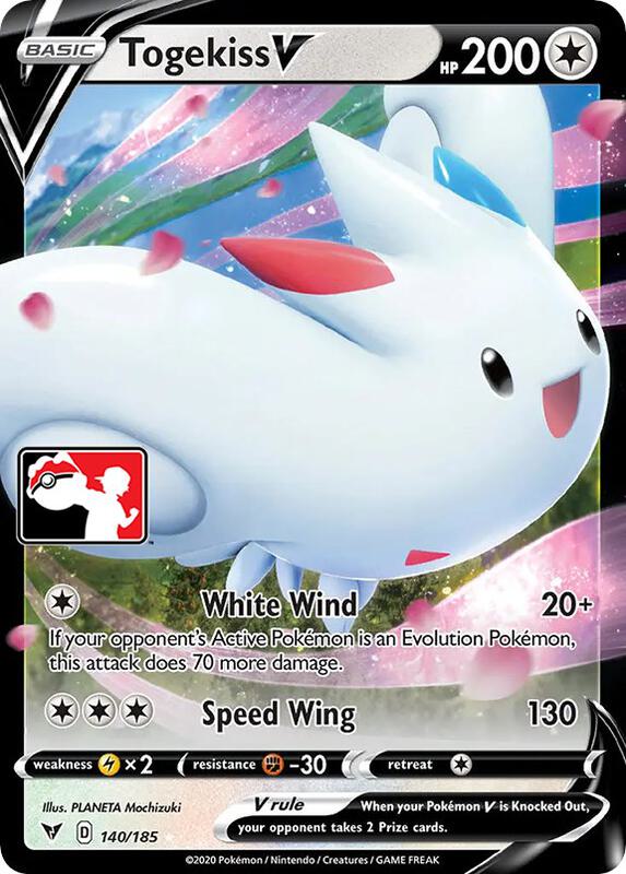 Togekiss V 140/185 from Prize Pack Series Cards