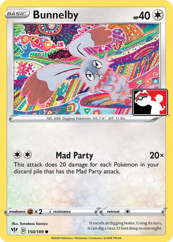 Bunnelby 150/189 from Prize Pack Series Cards