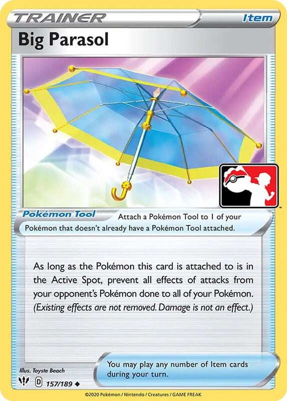 Big Parasol 157/189 from Prize Pack Series Cards