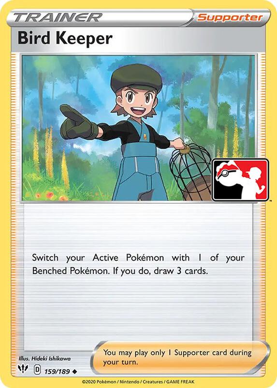 Bird Keeper 159/189 from Prize Pack Series Cards