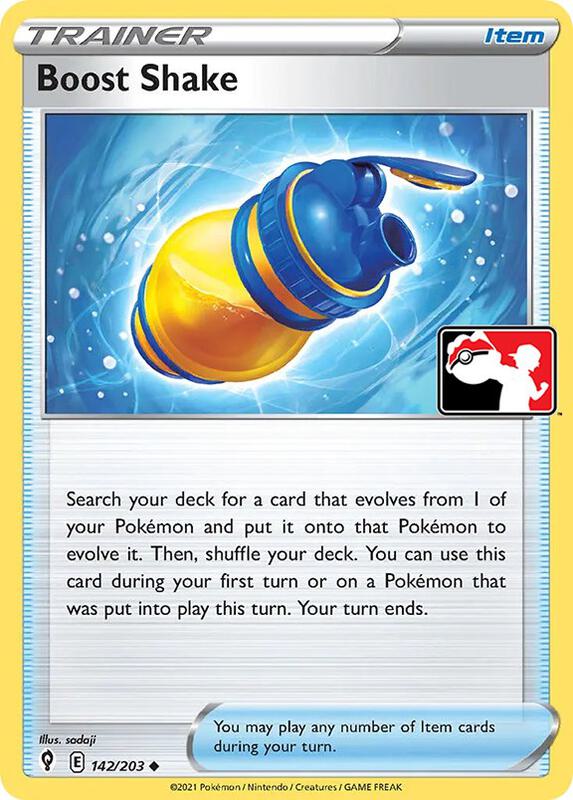 Boost Shake 142/203 from Prize Pack Series Cards