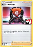 Boss's Orders [Prize Pack] #58 from Pokemon Shining Fates set