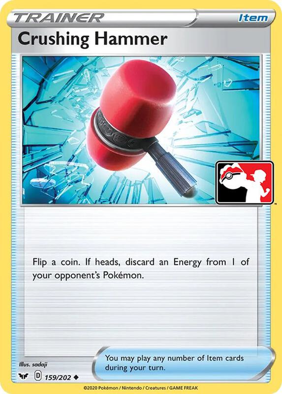 Crushing Hammer 159/202 from Prize Pack Series Cards