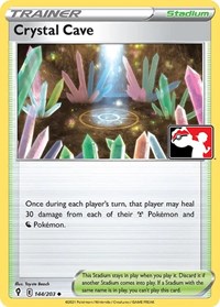 Crystal Cave #144/203 from Prize Pack Series Cards Pokemon card image