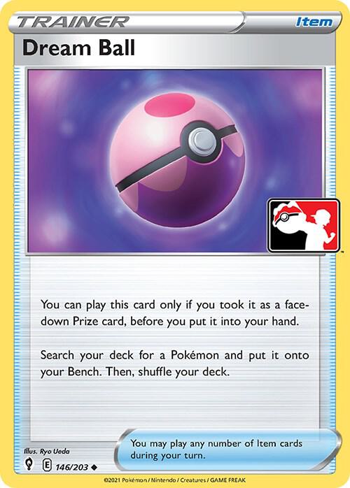 Dream Ball 146/203 from Prize Pack Series Cards