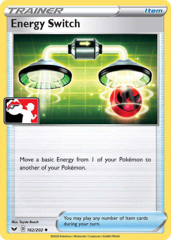 Energy Switch 162/202 from Prize Pack Series Cards