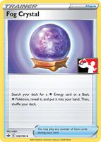 gold fog crystal pokemon card Boule de Cristal Brume (Fog Crystal) 227/198 Shiny Trainer - Ultraboost X Epée et Bouclier 6 Règne de Glace Chilling Reign Singles Fog Crystal 2021 Pokemon Chilling