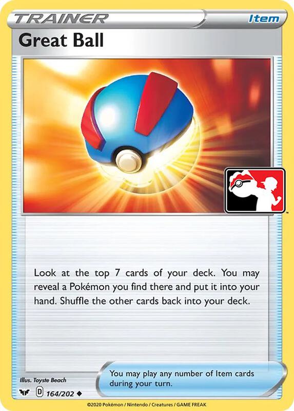 Great Ball 164/202 from Prize Pack Series Cards