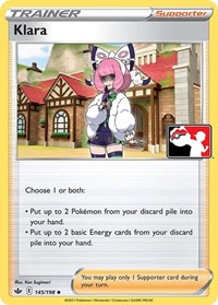 Klara #145/198 from Prize Pack Series Cards Pokemon card image