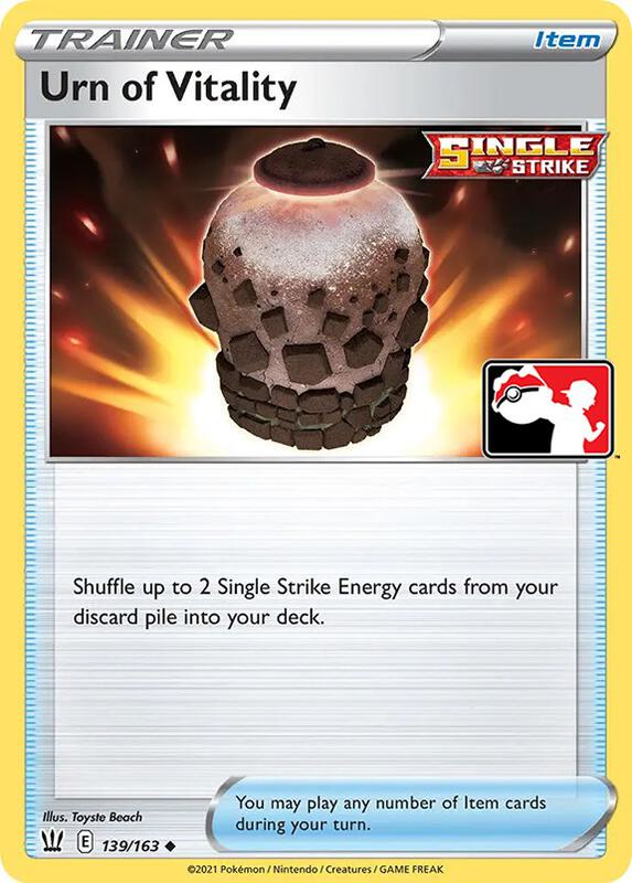 Urn of Vitality 139/163 from Prize Pack Series Cards
