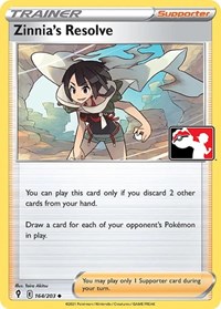 Zinnia's Resolve (Prize Pack Series Cards)