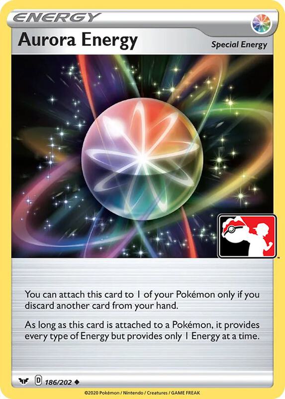 Aurora Energy 186/202 from Prize Pack Series Cards