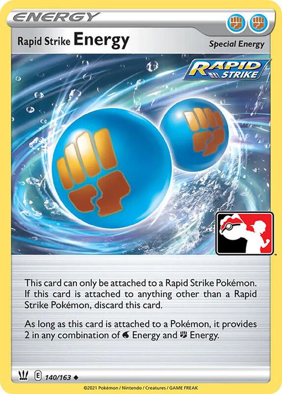 Rapid Strike Energy 140/163 from Prize Pack Series Cards