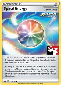 Spiral Energy #159/198 from Prize Pack Series Cards Pokemon card image