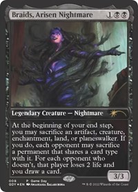 Braids, Arisen Nightmare (Game Day & Store Championship Promos)
