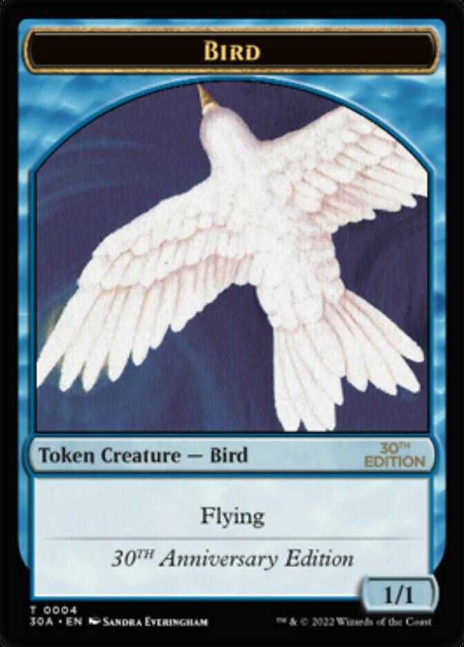 Bird Token - 30th Anniversary Edition - Magic: The Gathering