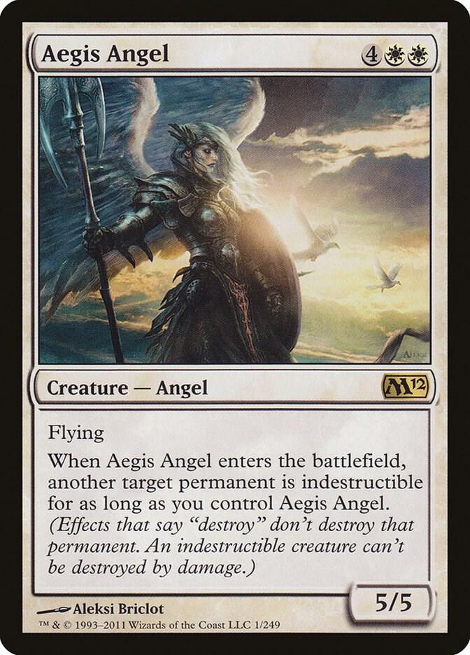 Aegis Angel - Magic 2012 (M12) - Magic: The Gathering - TCGplayer.com