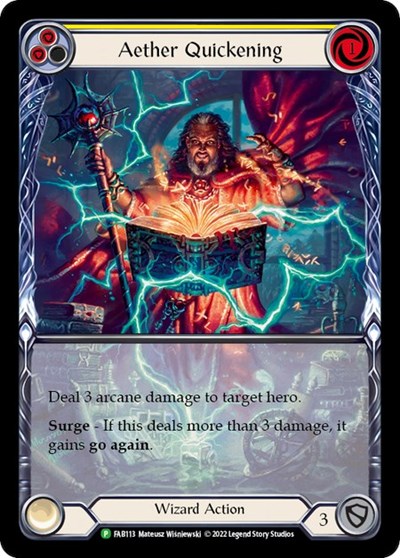 Aether Quickening Yellow