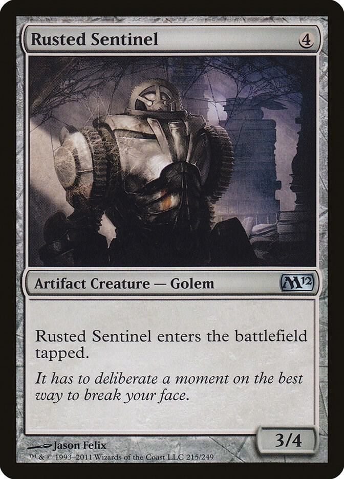 Rusted Sentinel 215 card