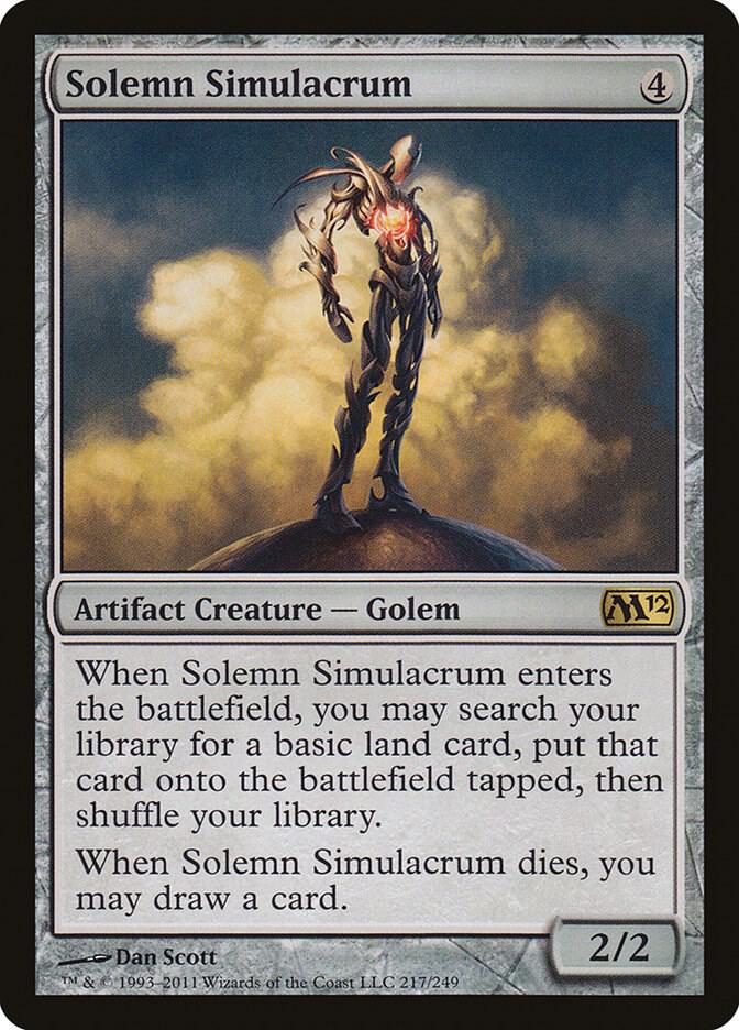 Solemn Simulacrum 217 card