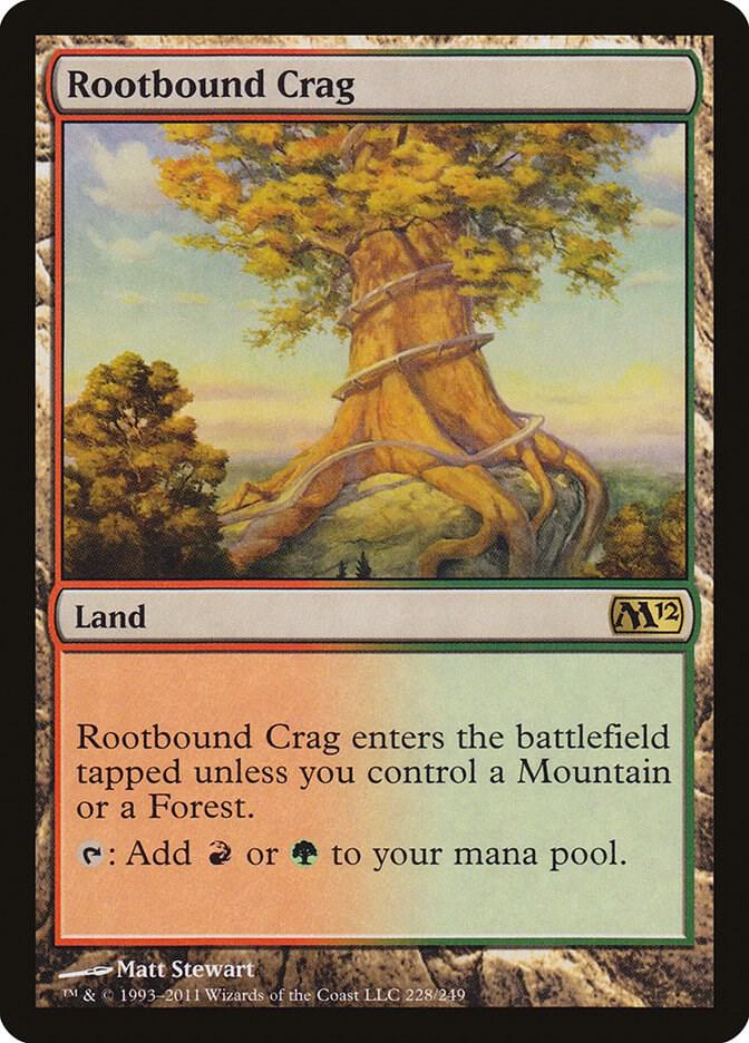 Rootbound Crag 228 card