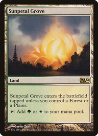 Sunpetal Grove (Magic 2012 (M12))