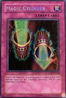 magic cylinder yugioh card YU-GI-OH! - (YGLD-ENB35) - Yugi's Legendary Decks - 1st Edition A single individual card from the Yu Yu-Gi-Oh! OCG/[LPST] LIMITED PACK -STAMP