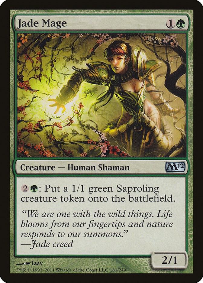 Jade Mage 181 card