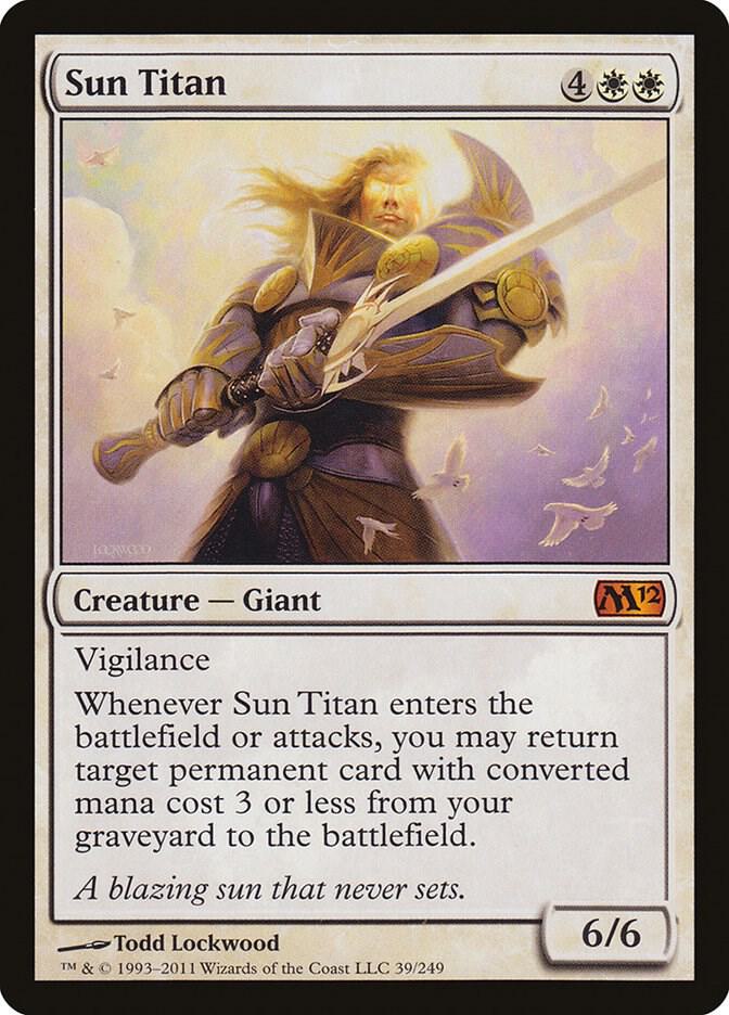 Sun Titan - Magic 2012 (M12) - Magic: The Gathering - TCGplayer.com