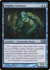 Amphin Cutthroat - Magic 2012 (M12) - Magic: The Gathering card