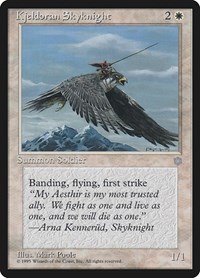 Kjeldoran Skyknight - Ice Age - Magic: The Gathering card