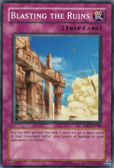 Blasting the Ruins