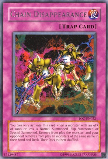 Chain Disappearance