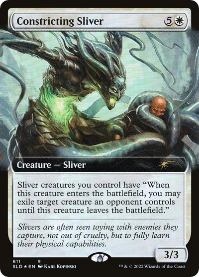 Constricting Sliver Extended Art