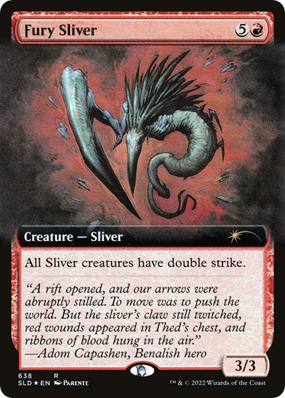 Fury Sliver Extended Art
