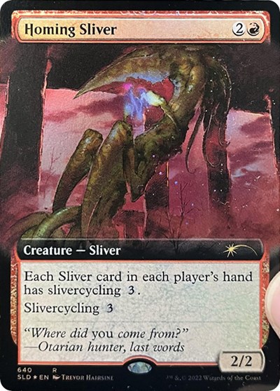 Homing Sliver Extended Art