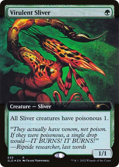 Virulent Sliver Extended Art