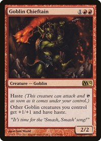 Goblin Chieftain (Magic 2012 (M12))