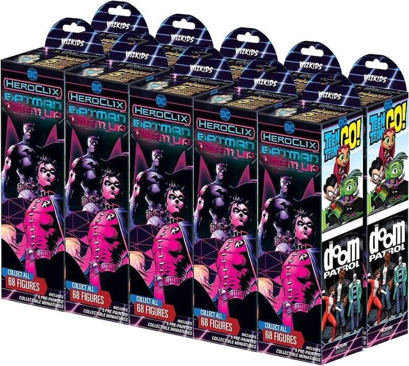 thumbnail image 2 of DC HeroClix: Masters Of Time Booster Brick WZK 84053 By Wizkids 2 of 4