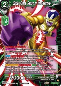 Golden Frieza, Return of the Destroyer (Z03 Dash Pack) card art