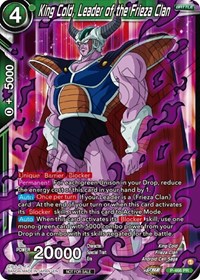 King Cold, Leader of the Frieza Clan (Z03 Dash Pack) card art