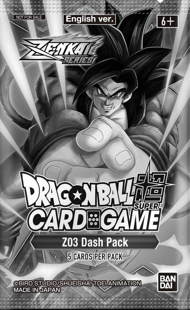 Z03 Dash Pack - Promotion Cards - Dragon Ball Super: Masters