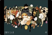 Bushiroad Rubber Mat Collection V2 Vol.537: ZINGAI · Bushiroad Playmats