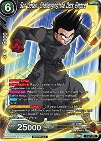 Son Goten, Challenging the Dark Empire (Z03 Dash Pack) card art